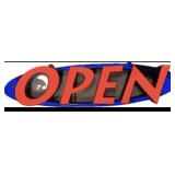 Open sign working