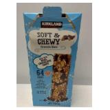 Soft and chewy granola bars. Box open