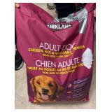 $50 bag of dog food. Open
