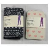 $10 girls size 4-6  tights
