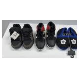 $75 boys size 3 shoes and 2-3 slipper