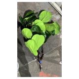 Artificial leaf with stem