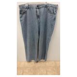 Women's size 16 wide leg jeans