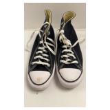 $45 converse high tops men 10 woman 12