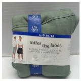 $17 pack of size large kids shorts