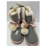 Girls slippers size 2