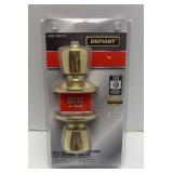 $10 Defiant keyed entry lock polished brass