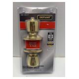 $10 Defiant keyed entry lock polished brass