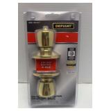 $10 Defiant keyed entry lock polished brass