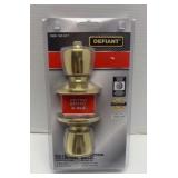 $10 Defiant keyed entry lock polished brass