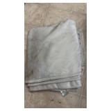 Blanket throw. Dirty