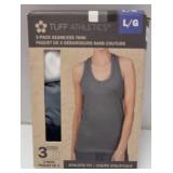 $20 size large 3 pack seamless tanks