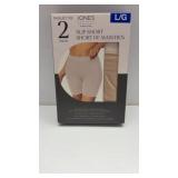 $20 2 pack size large slip shorts