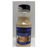 Granulated onion seasoning. Not open but cracked