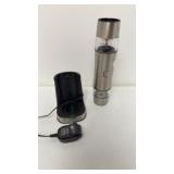 Salt and pepper grinder. Not tested
