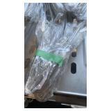 Set of 12 Japanese stainless steel mini tongs