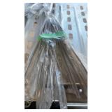 Set of 12 Japanese stainless steel mini tongs