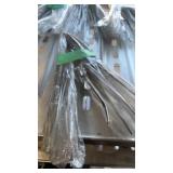 Set of 12 Japanese stainless steel mini tongs