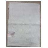 $13 Cotton Woven Bath mat - some stains