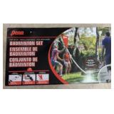 $60 Badminton Set - box opened/ a piece may be