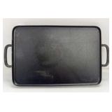 Cast iron grill flat pan slightly used