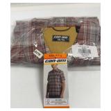 $27 can-am menï¿½s dress shirt size XXL
