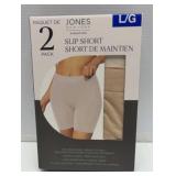 $10 Ladies size L slip shorts