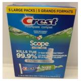 $15 crest toothpaste - BOX OPEN