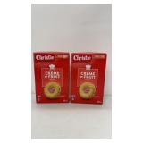 2 pack Christie Peek Freans Fruit Crï¿½me Biscuits.