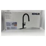 $230 Kohler pull down kitchen faucet matte black