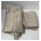 $30 Brown sheet set - MISSING FITTED SHEET