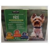 $44 pate Kirkland dog food - OPEN BOX