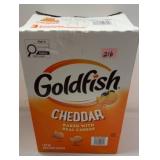 $14 goldfish cheddar crackers - BOX OPEN