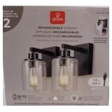 $35 2 pack Rechargeable Sconces