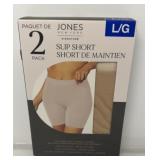 $10 Womanï¿½s slip shorts - SIZE LARGE