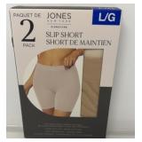 $10 Womanï¿½s slip shorts - SIZE LARGE
