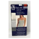 $25 size M 3 pack shelf bra