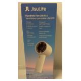 $25 Jisulife handheld fan life10 S - NOT TESTED