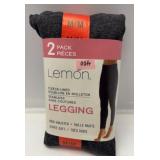 $15 womanï¿½s fleece lined leggings - SIZE MEDIUM