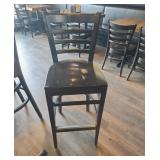 Wooden Barstool