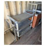 Rubbermaid Cart On Wheels