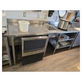 Stainless Steel Table With Sink