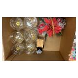 Christmas Ornaments And Glass Pieces