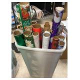 Plastic Long Container  Filled With A Variety Of