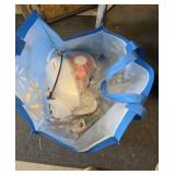 Bag of lawn mower parts