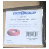 Red Pex-a Pipe For Potable Water1/2' X 100'