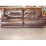 Leather -  Electric Reclining Sofa