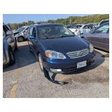 2003 TOYOTA COROLLA