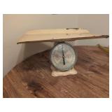 Vintage American Family Nursery Infant scale