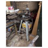 Foley Belsaw bench grinder with stand (model 1055)
